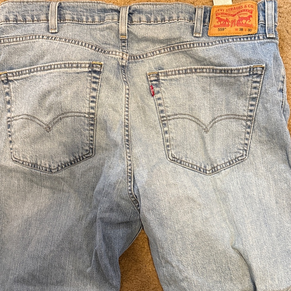 Levi's 559 Light Blue Men's Jeans 38x30